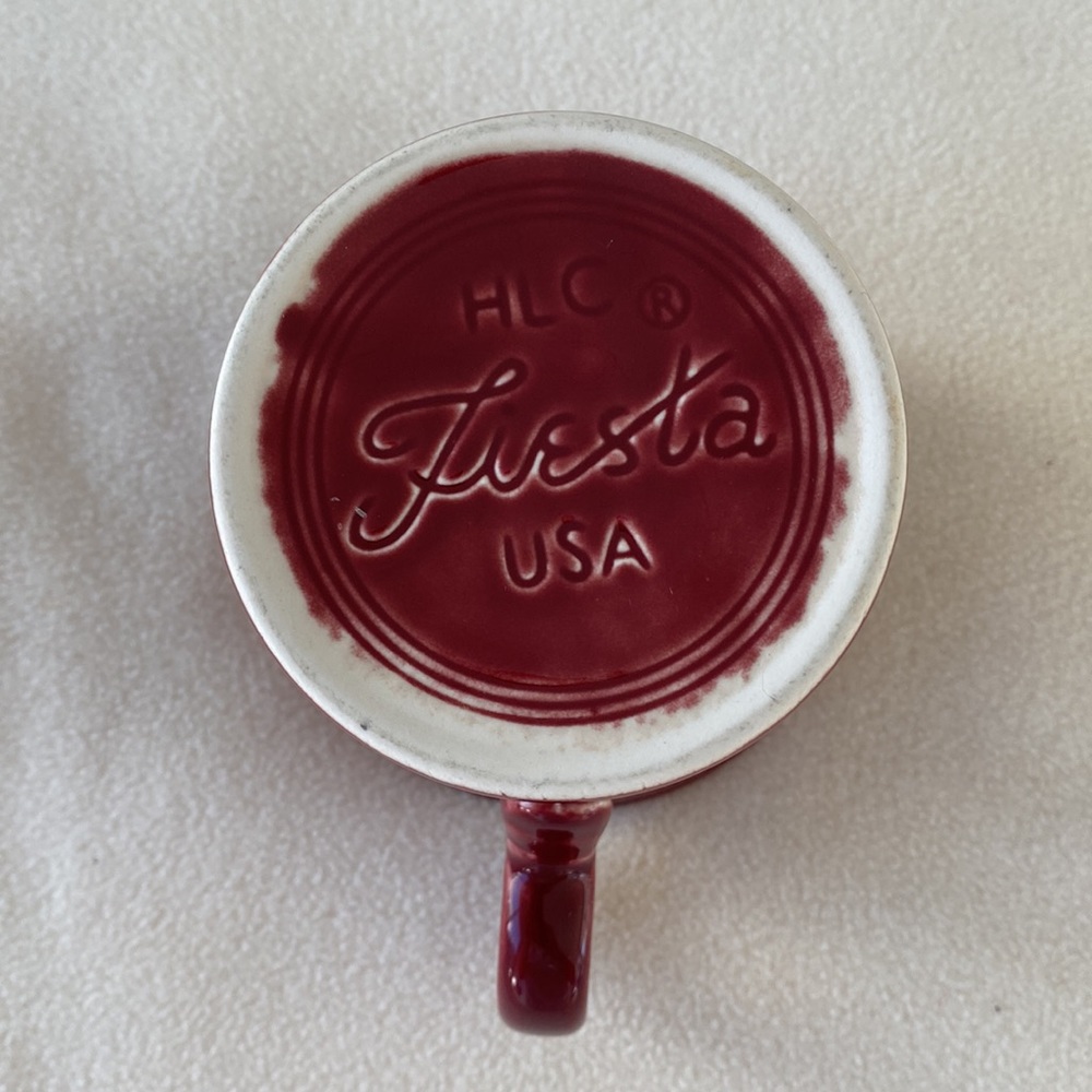 Set of Fiesta HLC Mugs (2) - Picture 3 of 10